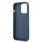 Guess Apple iPhone 13 Pro (6.1) PU 4G Printed Stripe hátlapvédő tok kék (GUHCP13L4GDBL)
