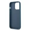 Guess Apple iPhone 13 Pro Max (6.7) PU 4G Printed Stripe hátlapvédő tok kék (GUHCP13X4GDBL)