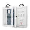 Guess Apple iPhone 13 Pro Max (6.7) PU 4G Printed Stripe hátlapvédő tok kék (GUHCP13X4GDBL)
