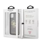 Guess Apple iPhone 13 Mini (5.4) TPU Big 4G Full Glitter hátlapvédő tok fekete (GUHCP13SPCUGL4GBK)