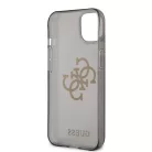 Guess Apple iPhone 13 (6.1) TPU Big 4G Full Glitter hátlapvédő tok fekete (GUHCP13MPCUGL4GBK)