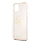 Guess Apple iPhone 13 Mini (5.4) TPU Big 4G Full Glitter hátlapvédő tok arany (GUHCP13SPCUGL4GGO)
