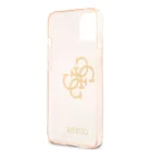Guess Apple iPhone 13 Mini (5.4) TPU Big 4G Full Glitter hátlapvédő tok arany (GUHCP13SPCUGL4GGO)