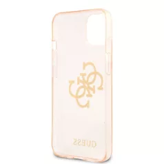   Guess Apple iPhone 13 Mini (5.4) TPU Big 4G Full Glitter hátlapvédő tok arany (GUHCP13SPCUGL4GGO)