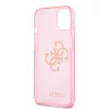 Guess Apple iPhone 13 Mini (5.4) TPU Big 4G Full Glitter hátlapvédő tok pink (GUHCP13SPCUGL4GPI)