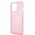 Guess Apple iPhone 13 Pro (6.1) TPU Big 4G Full Glitter hátlapvédő tok pink (GUHCP13LPCUGL4GPI)