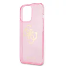 Guess Apple iPhone 13 Pro Max (6.7) 4G Full Glitter hátlapvédő tok pink (GUHCP13XPCUGL4GPI)