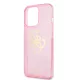 Guess Apple iPhone 13 Pro Max (6.7) 4G Full Glitter hátlapvédő tok pink (GUHCP13XPCUGL4GPI)