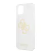 Guess Apple iPhone 13 Mini (5.4) TPU Big 4G Full Glitter hátlapvédő tok átlátszó (GUHCP13SPCUGL4GTR)