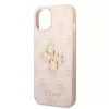 Guess Apple iPhone 13 Pro Max (6.7) 4G Metal Logo hátlapvédő tok pink (GUHCP13X4GMGPI)