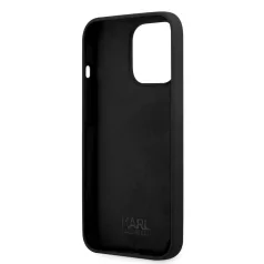   Karl Lagerfeld and Choupette Apple iPhone 13 Mini (5.4) hátlapvédő tok fekete (KLHCP13SSSKCK)
