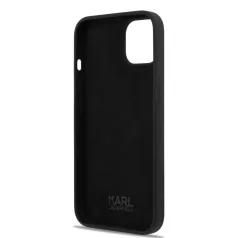   Karl Lagerfeld and Choupette Apple iPhone 13 (6.1) hátlapvédő tok fekete (KLHCP13MSSKCK)