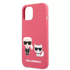   Karl Lagerfeld and Choupette Apple iPhone 13 (6.1) hátlapvédő tok piros (KLHCP13MSSKCP)