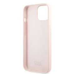   Karl Lagerfeld and Choupette Apple iPhone 13 (6.1) hátlapvédő tok pink (KLHCP13MSSKCI)
