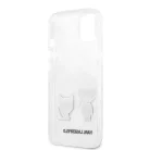 Karl Lagerfeld and Choupette Apple iPhone 13 (6.1) PC/TPU Ikonik hátlapvédő tok átlátszó (KLHCP13MCKTR)