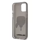 Karl Lagerfeld Apple iPhone 13 (6.1) TPU Full Glitter hátlapvédő tok fekete (KLHCP13MKHTUGLB)