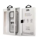 Karl Lagerfeld Apple iPhone 13 Pro Max (6.7) TPU Full Glitter hátlapvédő tok fekete (KLHCP13XKHTUGLB)