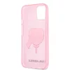 Karl Lagerfeld Apple iPhone 13 (6.1) TPU Full Glitter hátlapvédő tok pink (KLHCP13MKHTUGLP)