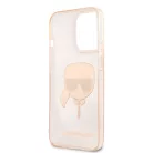 Karl Lagerfeld Apple iPhone 13 Pro (6.1) TPU Full Glitter hátlapvédő tok arany (KLHCP13LKHTUGLGO)