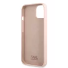 Karl Lagerfeld Apple iPhone 13 (6.1) hátlapvédő tok Light Pink (KLHCP13MSLKHLP)