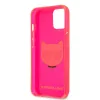 Karl Lagerfeld TPU Choupette Apple iPhone 13 (6.1) hátlapvédő tok Fluo Pink (KLHCP13MCHTRP)