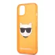 Karl Lagerfeld TPU Choupette Apple iPhone 13 (6.1) hátlapvédő tok Fluo Orange (KLHCP13MCHTRO)