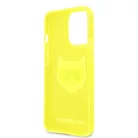Karl Lagerfeld TPU Choupette Apple iPhone 13 Pro (6.1) hátlapvédő tok Fluo Yellow (KLHCP13LCHTRY)