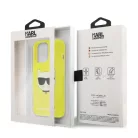 Karl Lagerfeld TPU Choupette Apple iPhone 13 Pro (6.1) hátlapvédő tok Fluo Yellow (KLHCP13LCHTRY)
