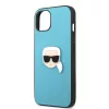 Karl Lagerfeld Apple iPhone 13 (6.1) PU Leather hátlapvédő tok kék (KLHCP13MPKMB)