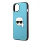 Karl Lagerfeld Apple iPhone 13 (6.1) PU Leather hátlapvédő tok kék (KLHCP13MPKMB)