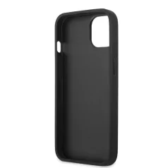   Karl Lagerfeld and Choupette Apple iPhone 13 Mini (5.4) PU Saffiano hátlapvédő tok fekete (KLHCP13SSAKICKCBK)