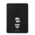 Karl Lagerfeld and Choupette Apple iPad Pro 11 (2021) Head Saffiano oldalra nyíló könyv tok fekete (KLFC11OKCK)
