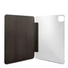 Karl Lagerfeld and Choupette Apple iPad Pro 11 (2021) Head Saffiano oldalra nyíló könyv tok fekete (KLFC11OKCK)