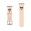 Karl Lagerfeld Karl and Choupette Head Apple Watch 38/40mm óraszíj pink (KLAWMSLCKP)