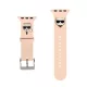 Karl Lagerfeld and Choupette Apple Watch 42/44mm óraszíj pink (KLAWLSLCKP)