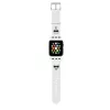 Karl Lagerfeld and Choupette Apple Watch 38/40mm óraszíj fehér (KLAWMSLCKW)