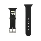 Karl Lagerfeld Karl Head Apple Watch 38/40mm óraszíj fekete (KLAWMSLKK)