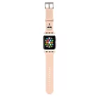 Karl Lagerfeld Karl Head Apple Watch 42/44mm óraszíj pink (KLAWLSLKP)