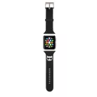 Karl Lagerfeld Choupette Head Apple Watch 38/40mm óraszíj fekete (KLAWMSLCK)