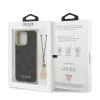Guess 4G Charms Apple iPhone 13 Pro (6.1) hátlapvédő tok szürke (GUHCP13LGF4GGR)
