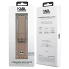 Karl Lagerfeld Choupette Head Apple Watch 42/44mm óraszíj pink (KLAWLSLCP)
