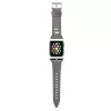 Karl Lagerfeld Karl Head Apple Watch 38/40mm óraszíj ezüst (KLAWMOKHG)