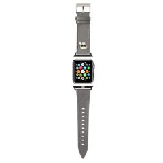   Karl Lagerfeld Karl Head Apple Watch 38/40mm óraszíj ezüst (KLAWMOKHG)