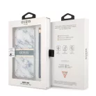 Guess Apple iPhone 13 (6.1) TPU Marble hátlapvédő tok kék (GUHCP13MKMABBL)