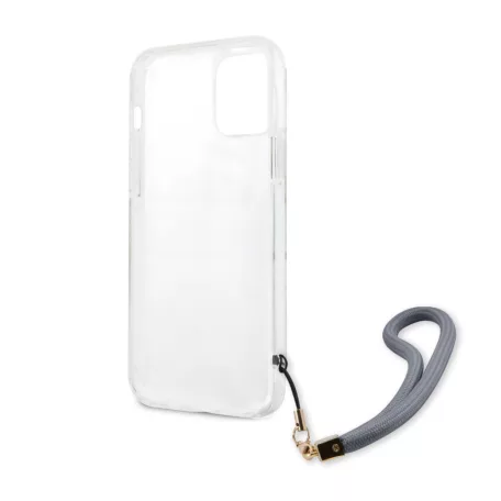 Guess Apple iPhone 12 Pro Max 2020 (6.7) TPU Marble hátlapvédő tok kék (GUHCP12LKMABBL)