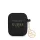 Guess 4G Charms Apple AirPods 1/2 szilikon tok fekete (GUA2LSC4EK)
