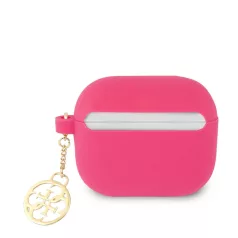 Guess Apple AirPods 3 szilikon tok pink (GUA3LSC4EF)
