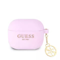 Guess Apple AirPods 3 szilikon tok lila (GUA3LSC4EU)