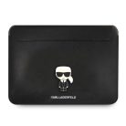 Karl Lagerfeld Saffiano Ikonik fekete laptop táska 16" (KLCS16PISFBK)