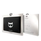 Karl Lagerfeld Choupette Head Embossed fekete laptop táska 16" (KLCS16CHBK)